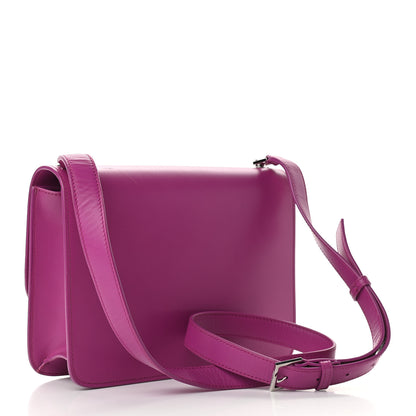 Saint Laurent Smooth Calfskin Le Carre Shoulder Bag Pink 3 of 9