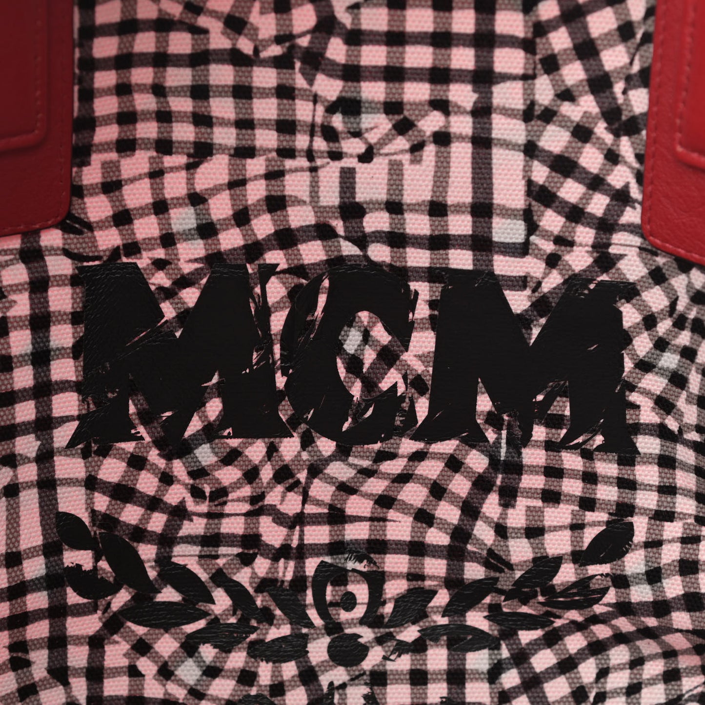 Visetos Large Liz Reversible Shopper Tote Ruby Red