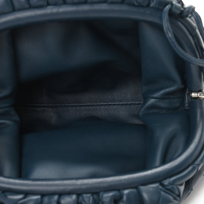 Bottega Veneta Nappa Intrecciato The Mini Pouch Deep Blue 5 of 9