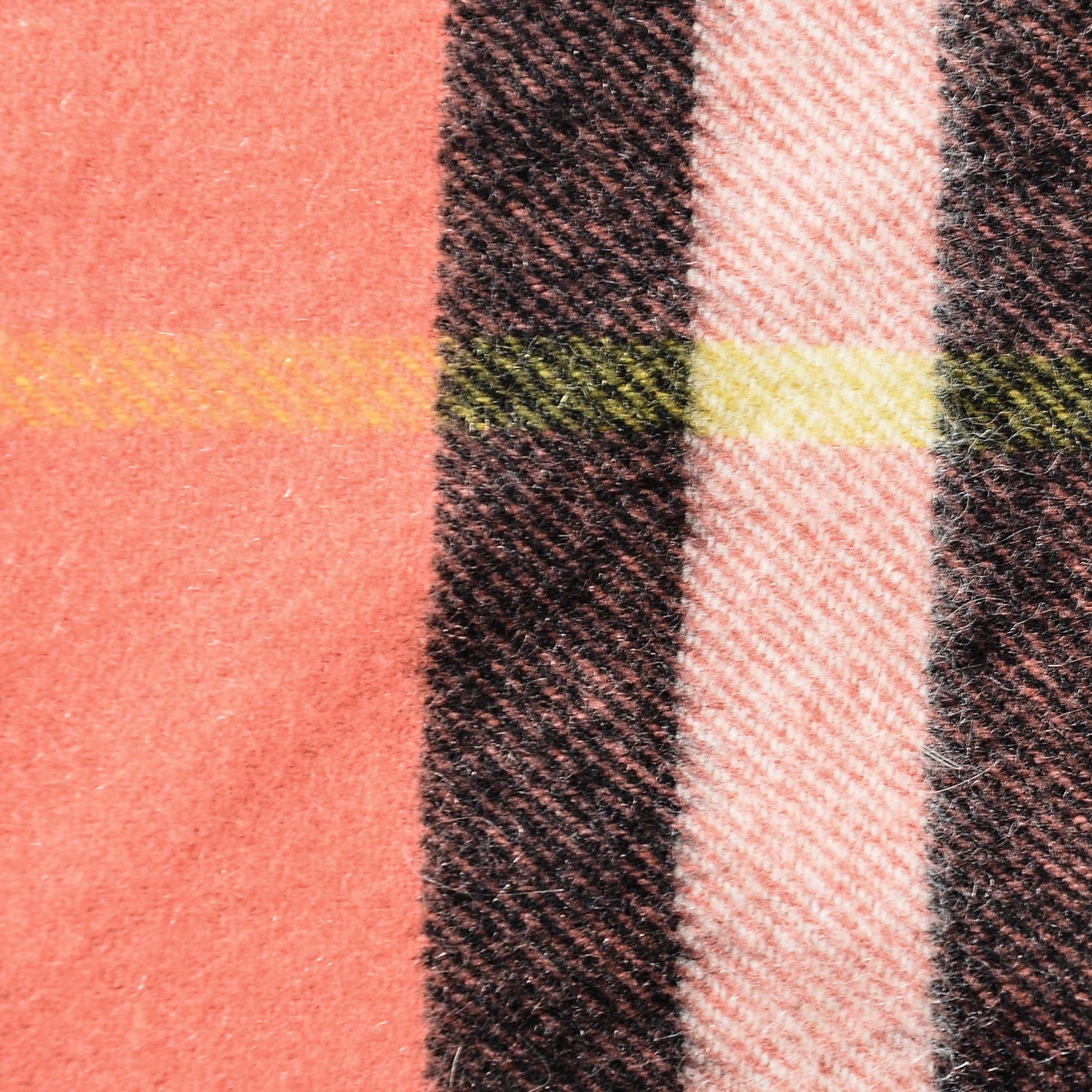 Burberry Cashmere Giant Check Scarf Pink 5 of 5