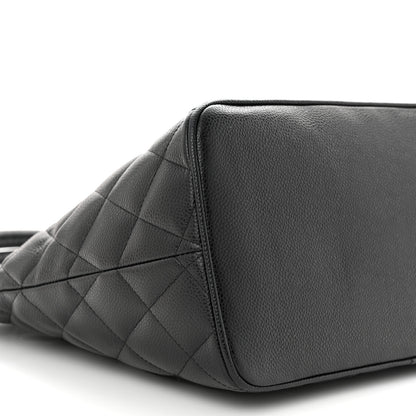 Chanel Caviar Quilted Medallion Tote Black 9 of 10