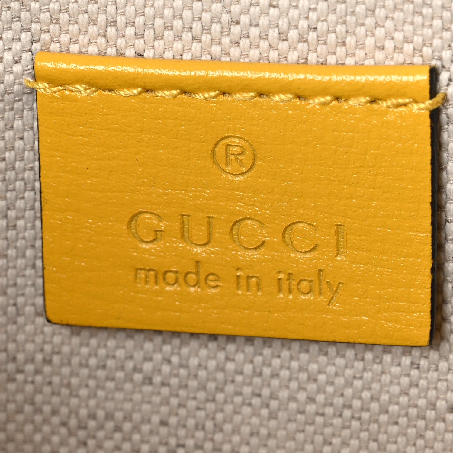 Gucci Azalea Calfskin GG Monogram Bi-Color Debossed Horsebit 1955 Shoulder Bag Dusty Azure Stone Topaz Deep Orange 5 of 9