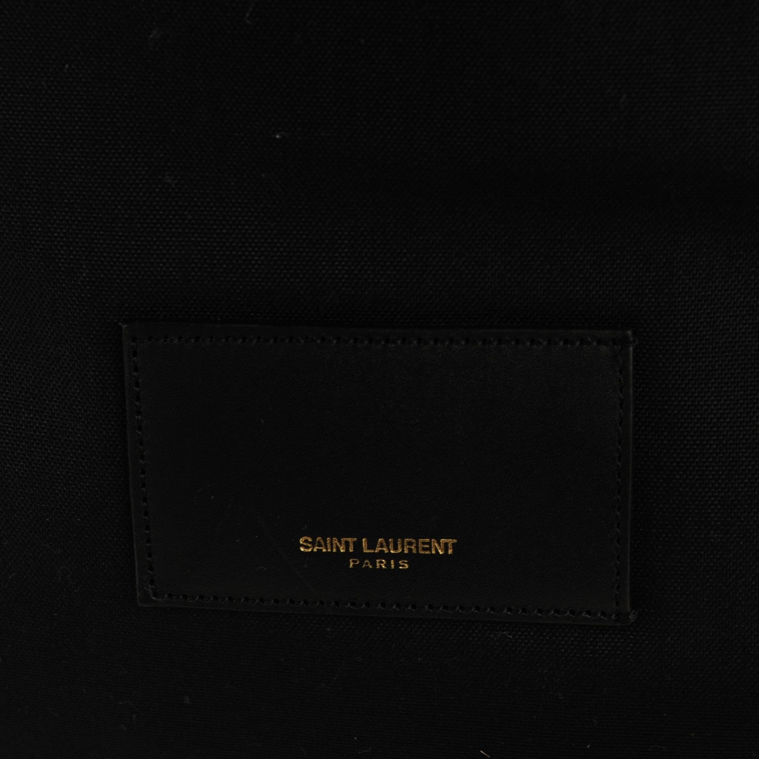 FASHIONPHILE SAINTLAURENTNylonClassicHuntingBackpackBlack 5 of 9