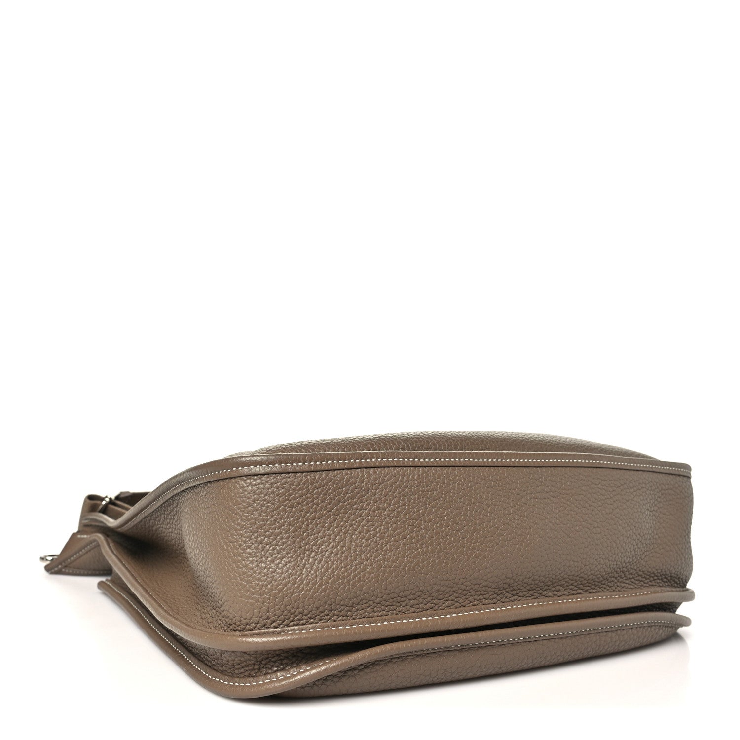 Hermes Taurillon Clemence Evelyne III GM Etoupe 4 of 10