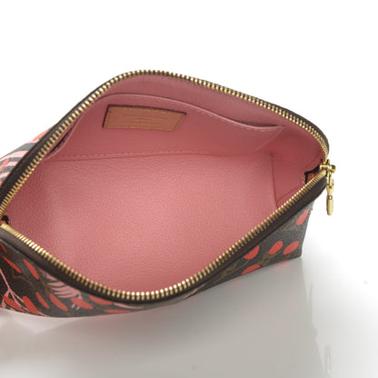 Louis Vuitton Monogram Jungle Dots Cosmetic Pouch Sugar Pink Poppy 5 of 6