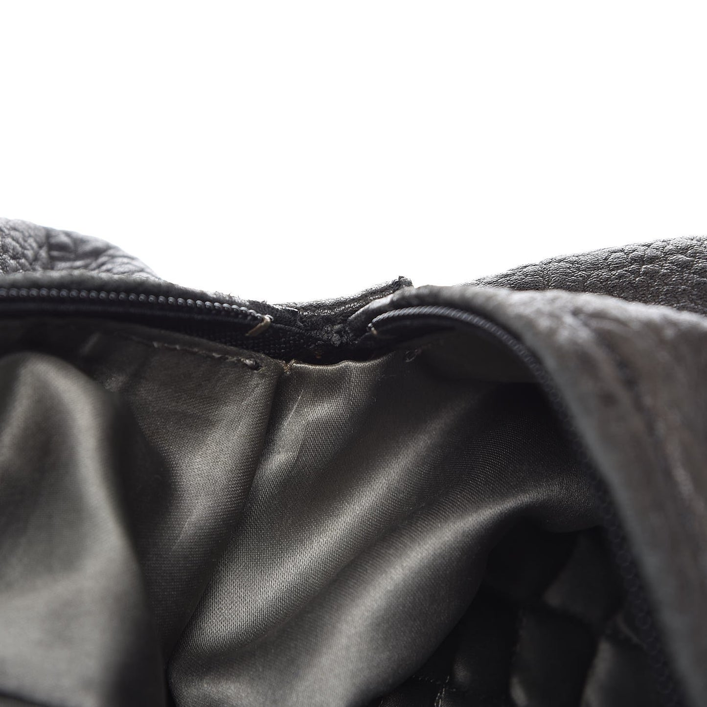Distressed Lambskin Le Marais Bowler Black