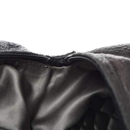 Chanel Distressed Lambskin Le Marais Bowler Black 8 of 11