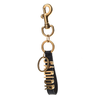 Christian Dior Calfkskin J'adior Key Ring Black 1 of 5