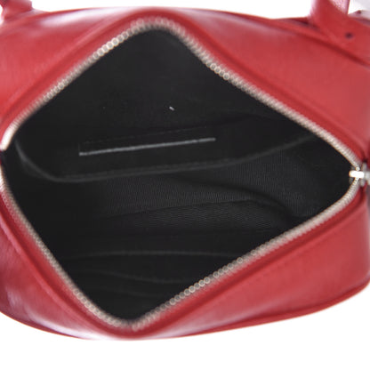 Saint Laurent Lambskin Monogram Lou Belt Bag Red 5 of 10