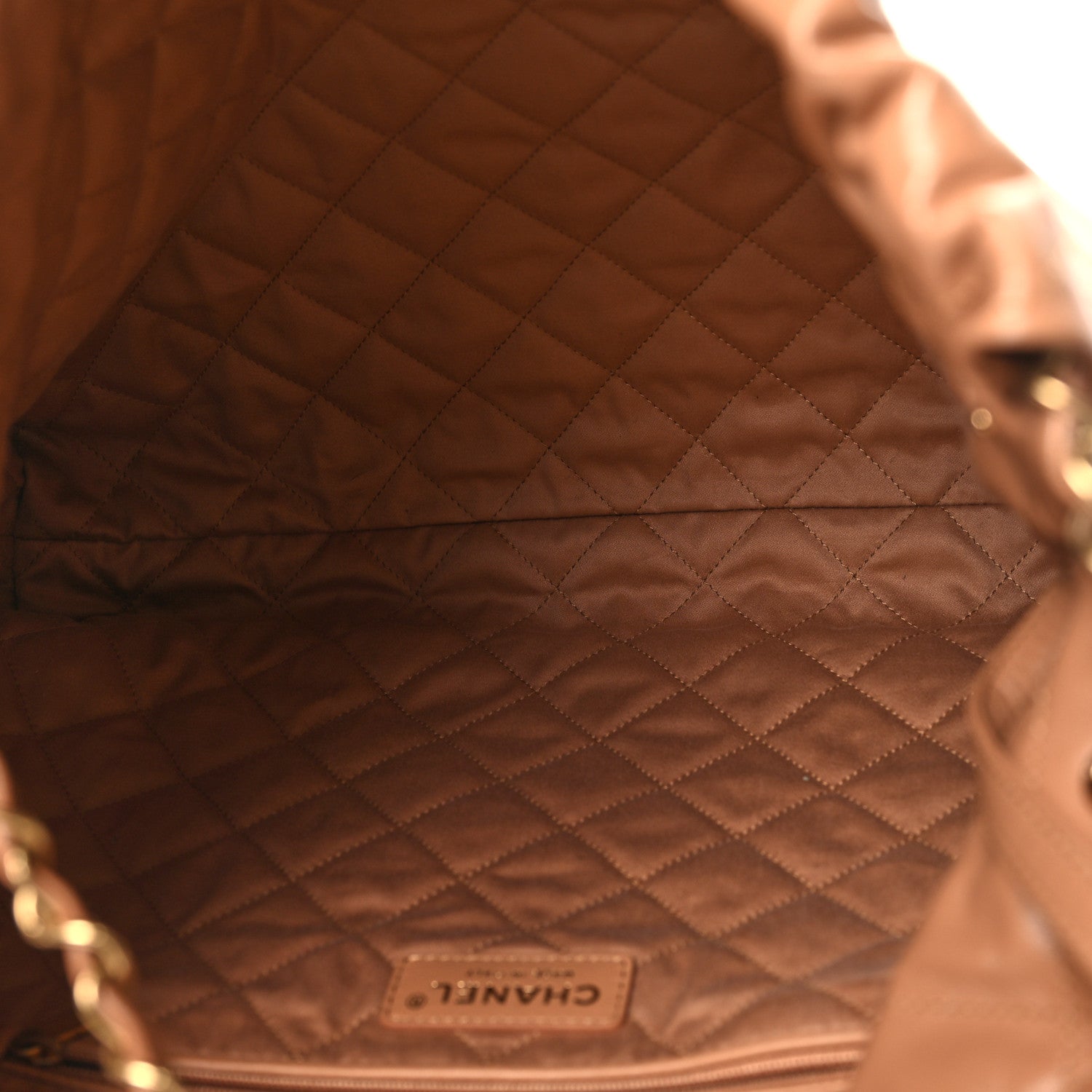 Chanel Shiny Calfskin Quilted Chanel 22 Beige 6 of 11