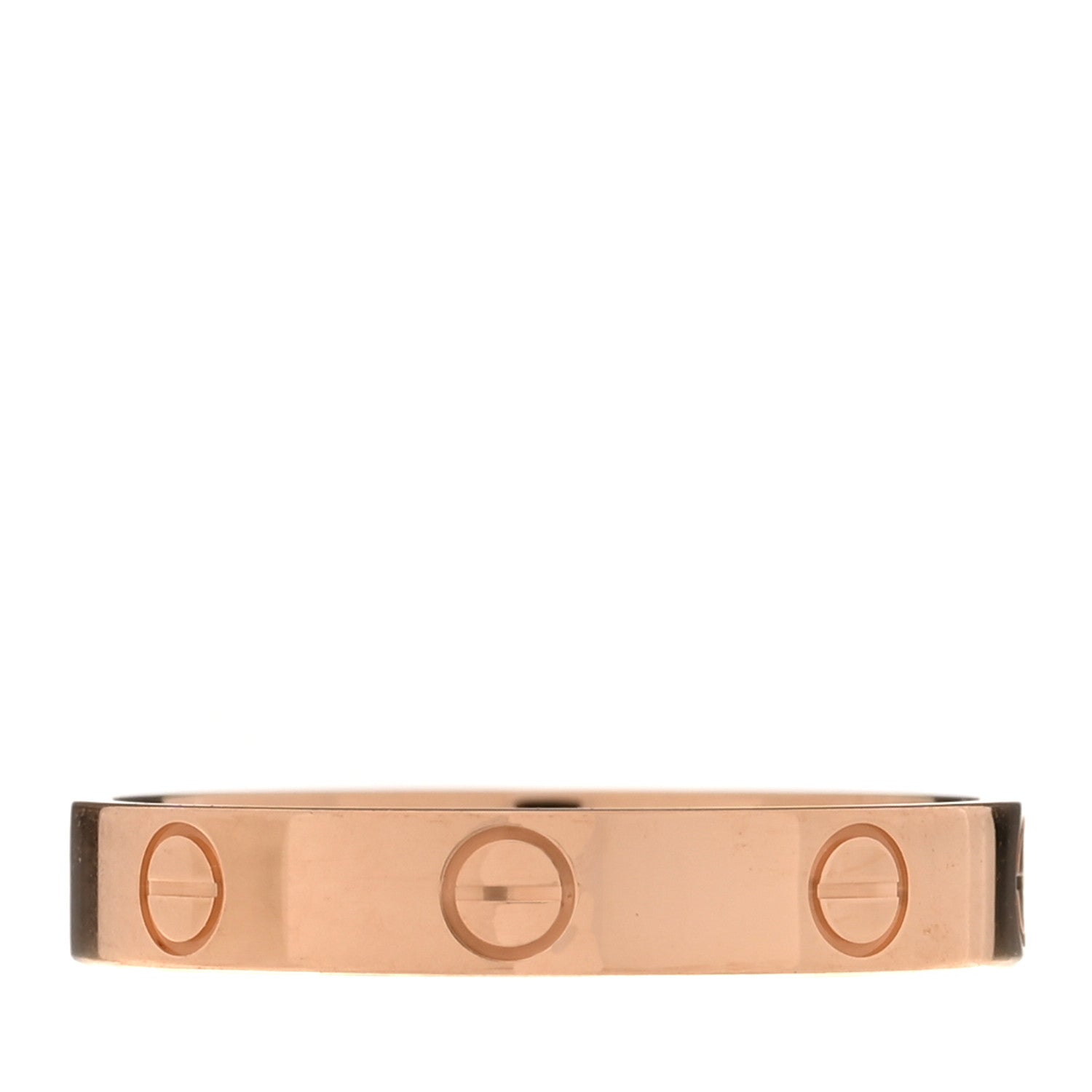 Cartier 18K Pink Gold 3.5mm LOVE Wedding Band Ring 59 8.75 3 of 4