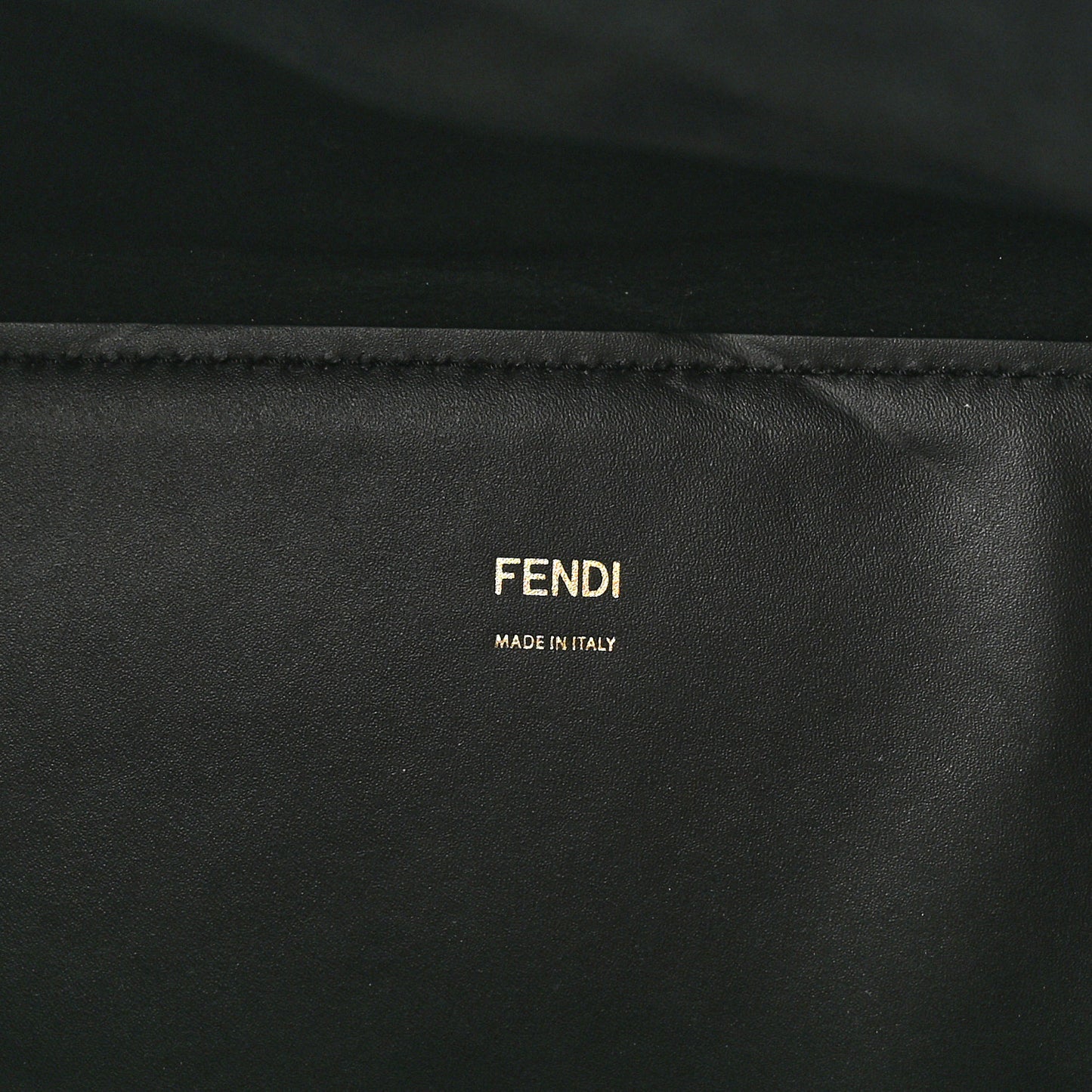 Vitello King Plexiglass Medium Fendi Sunshine Shopper Tote Black