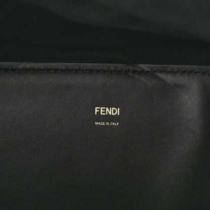 Fendi Vitello King Plexiglass Medium Fendi Sunshine Shopper Tote Black 6 of 11