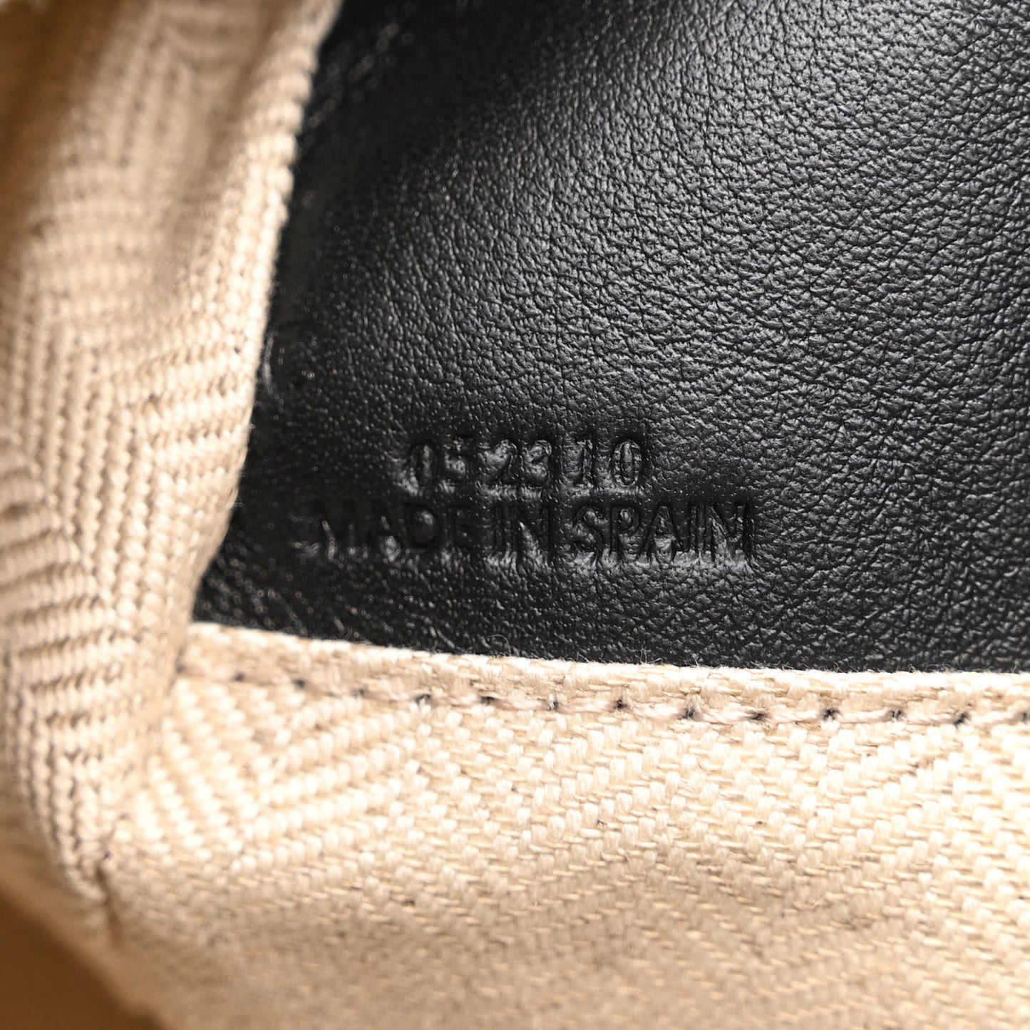 Calfskin Small Puzzle Bag Black