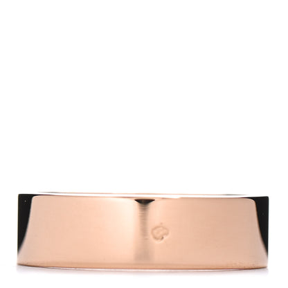 Hermes 18K Rose Gold Diamond PM H D'Ancre Ring 53 6.5 3 of 4