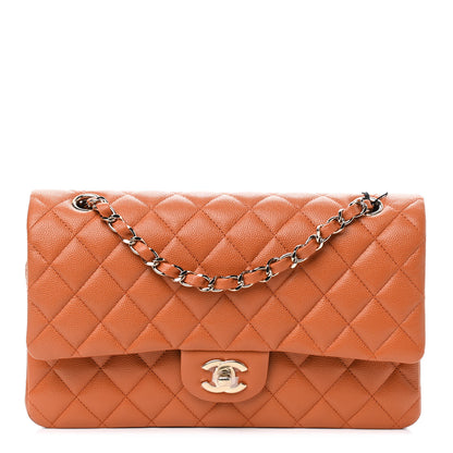 Chanel Caviar Quilted Medium Double Flap Light Brown 1 of 9