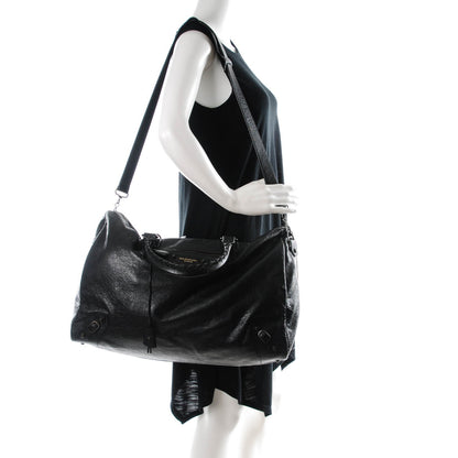 Balenciaga Agneau 24Hour Voyage Travel Bag Black 2 of 8