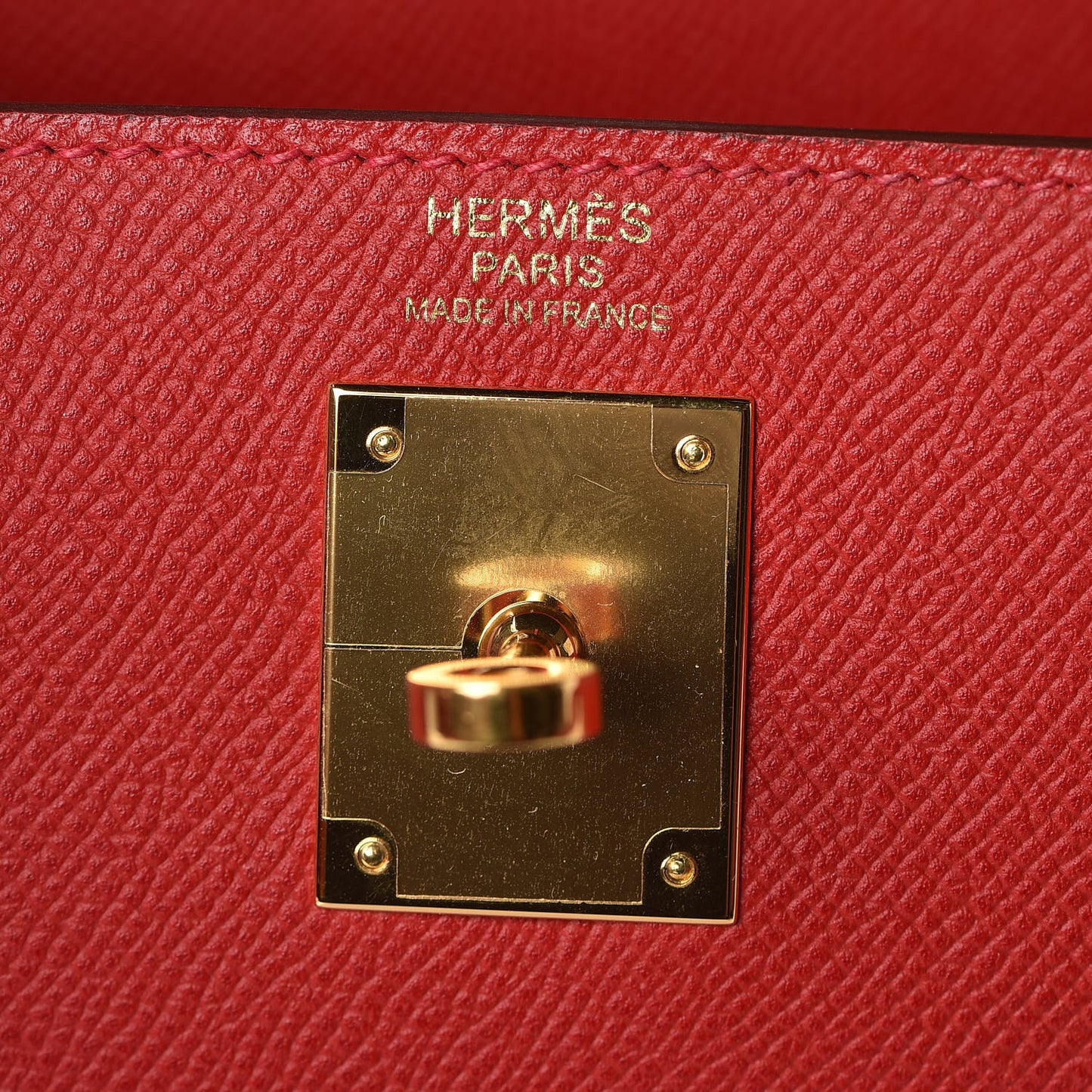 Epsom Kelly Sellier 32 Rouge Casaque