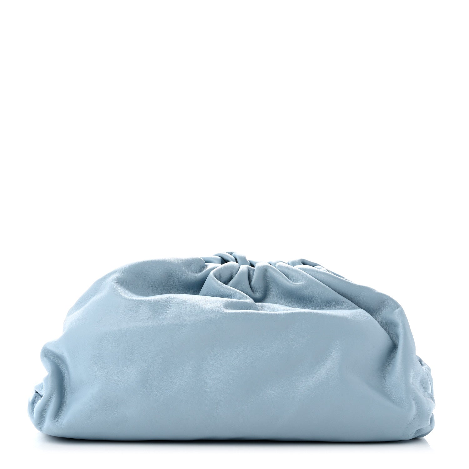 Bottega Veneta Smooth Butter Calf The Pouch Oversized Clutch Ice 1 of 7