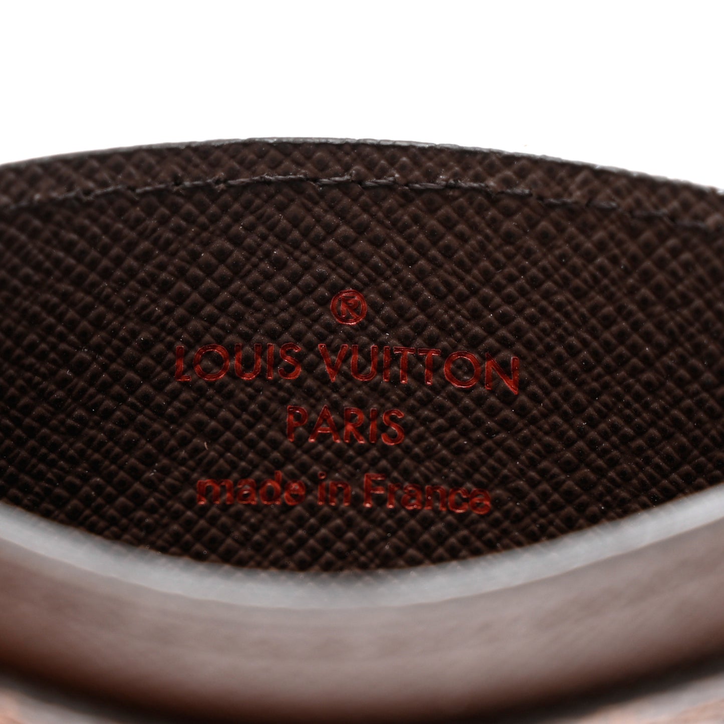 Damier Ebene Card Holder