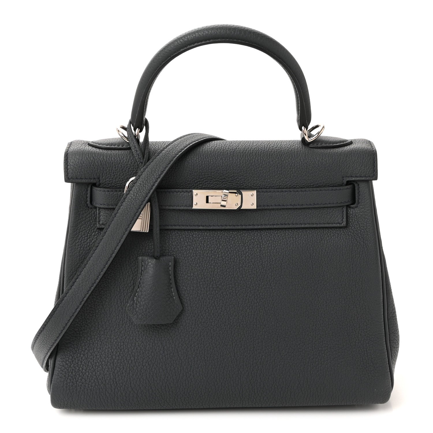 Hermes Togo Kelly Retourne 25 Gris Misty 1 of 9