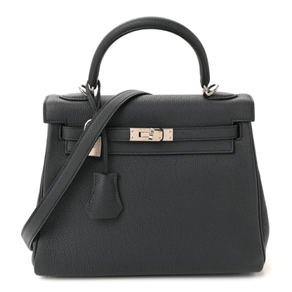 Hermes Togo Kelly Retourne 25 Gris Misty 1 of 9