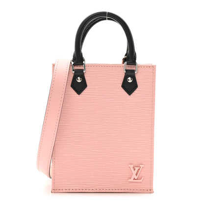 Louis Vuitton Epi Petit Sac Plat Rose Ballerine 1 of 9