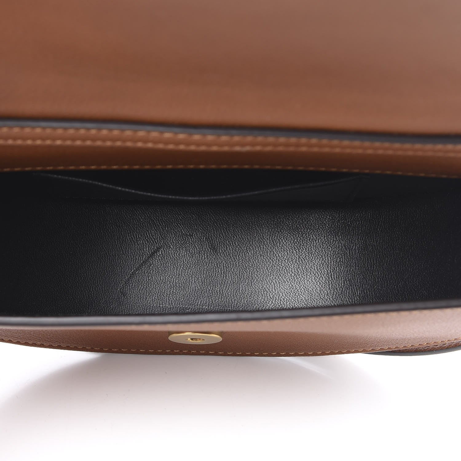 Chloe Calfskin Small Nile Bracelet Minaudiere Bag Caramel 5 of 12