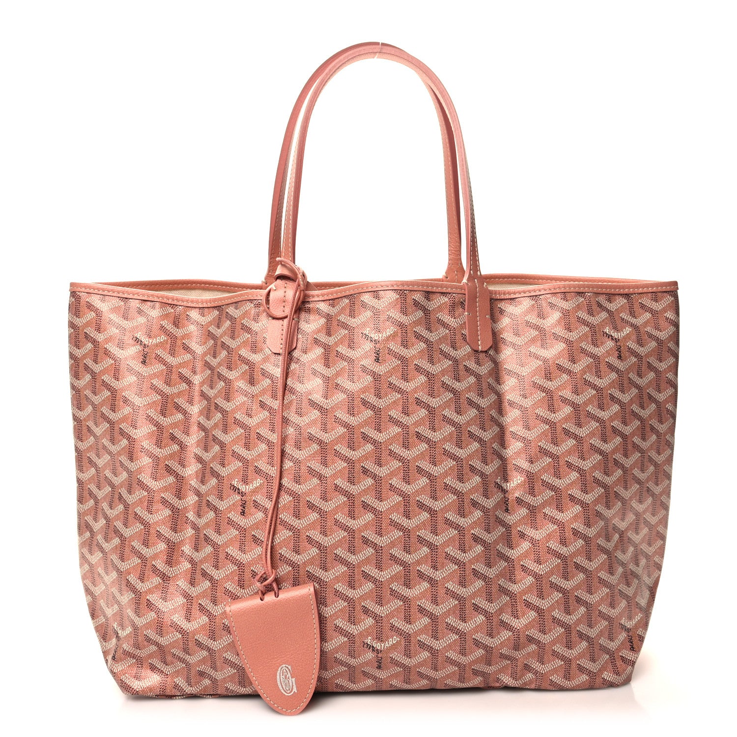 Goyard Iridescent Goyardine Saint Louis PM Pearly Coral 1 of 11