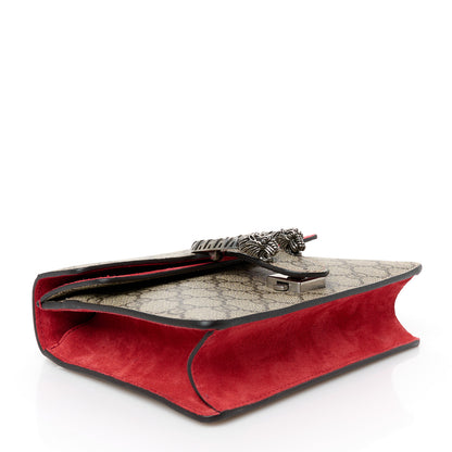 Gucci GG Supreme Monogram Mini Dionysus Shoulder Bag Hibiscus Red 4 of 10