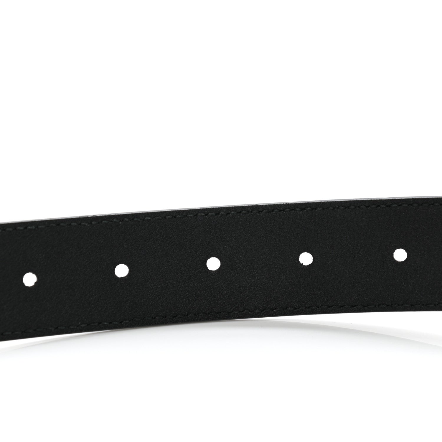 Gucci Calfskin Double G 30mm Belt 75 30 Black 4 of 8