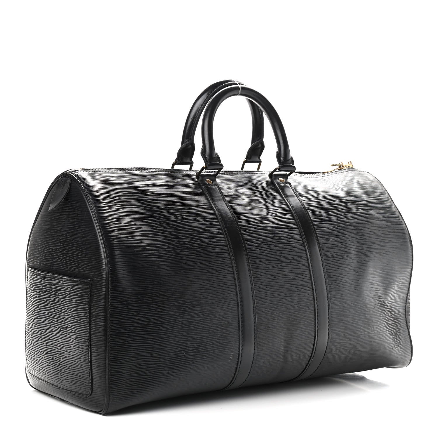 Louis Vuitton Epi Keepall 45 Black 2 of 14
