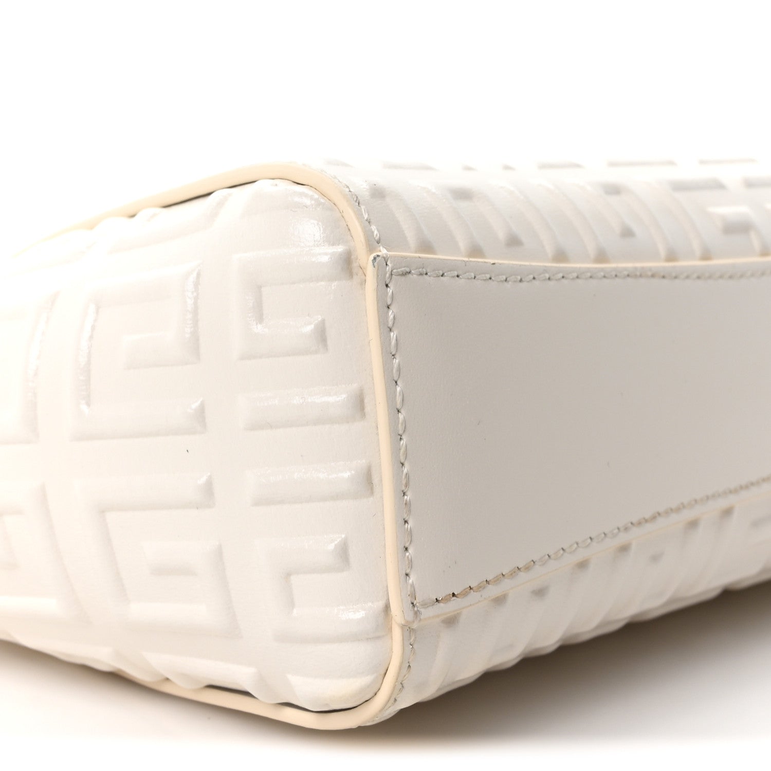 Givenchy Calfskin Logo Embossed XS Antigona 4G Ivory 1924232