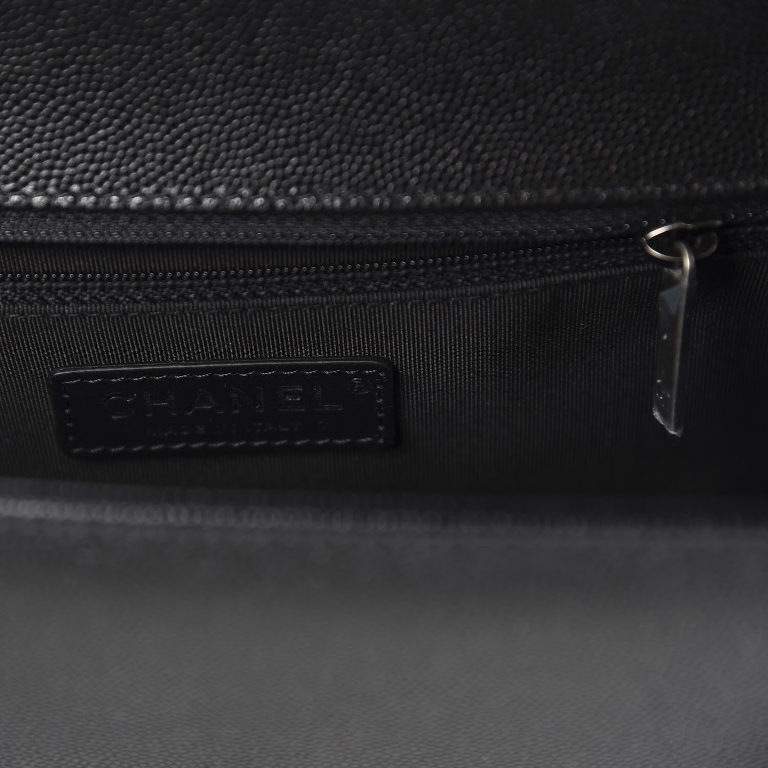 Chanel Caviar Quilted New Medium Boy Flap Black 8 of 10