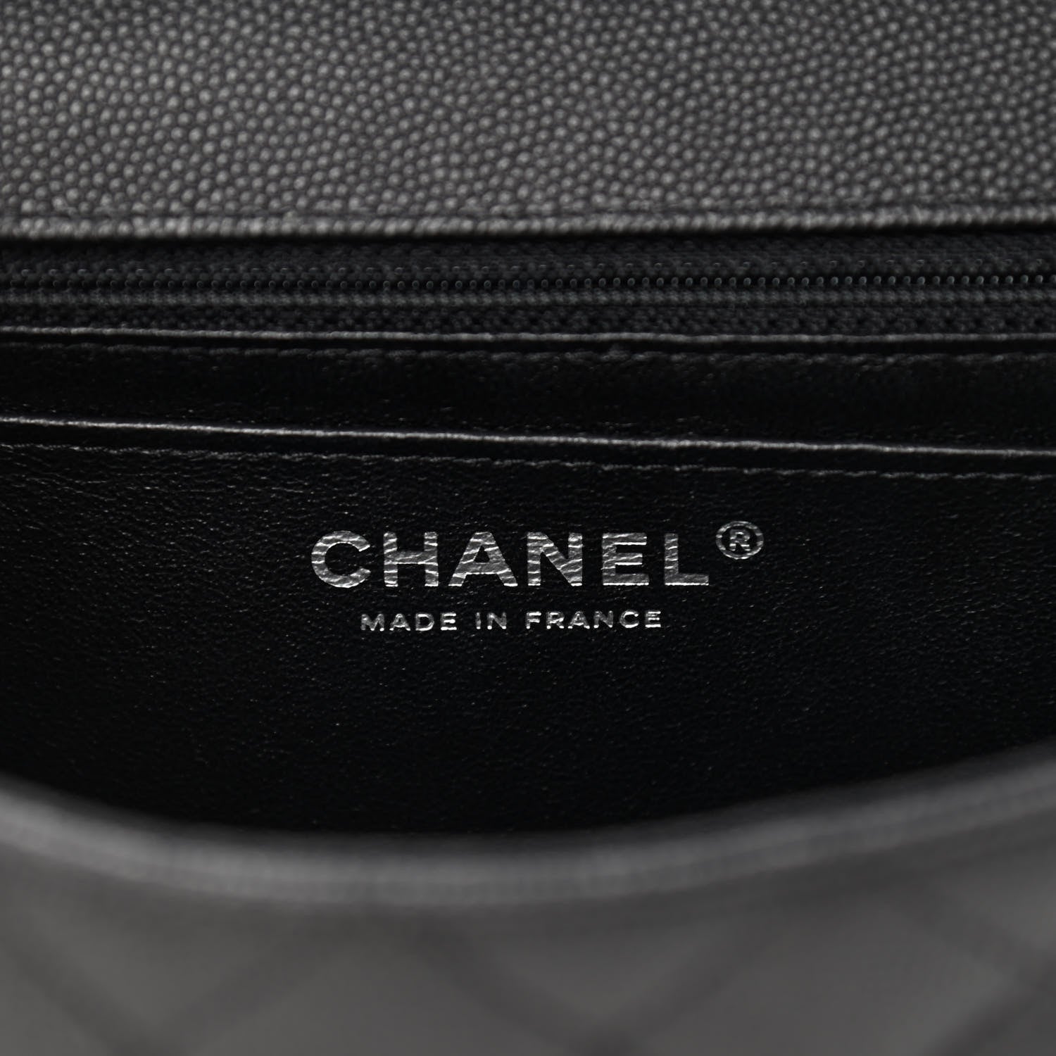 Chanel Caviar Quilted Mini Rectangular Flap Black 6 of 12