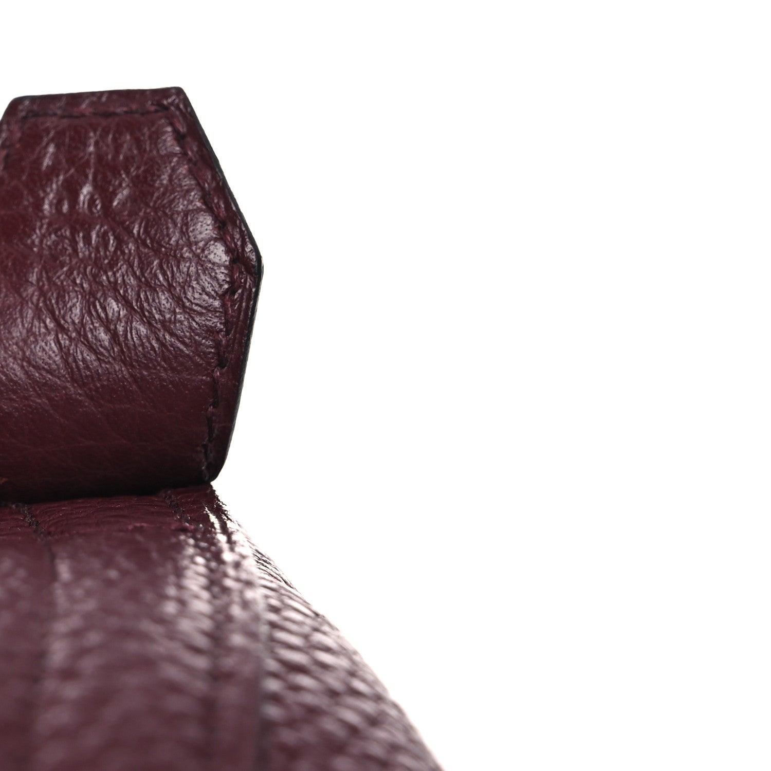 Hermes Taurillon Clemence Bolide 31 Bordeaux 7 of 12