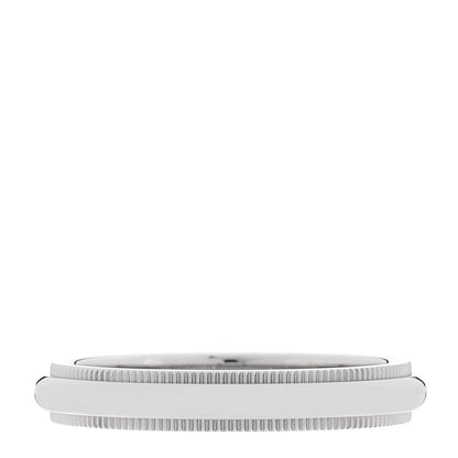 Tiffany Platinum 3mm Together Milgrain Wedding Band Ring 50 5.25 3 of 5