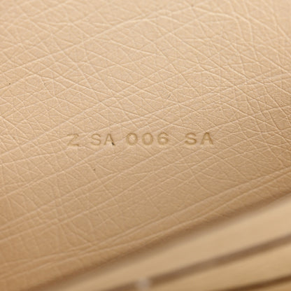 Hermes Ostrich Constance Long Wallet To Go Nata 7 of 12