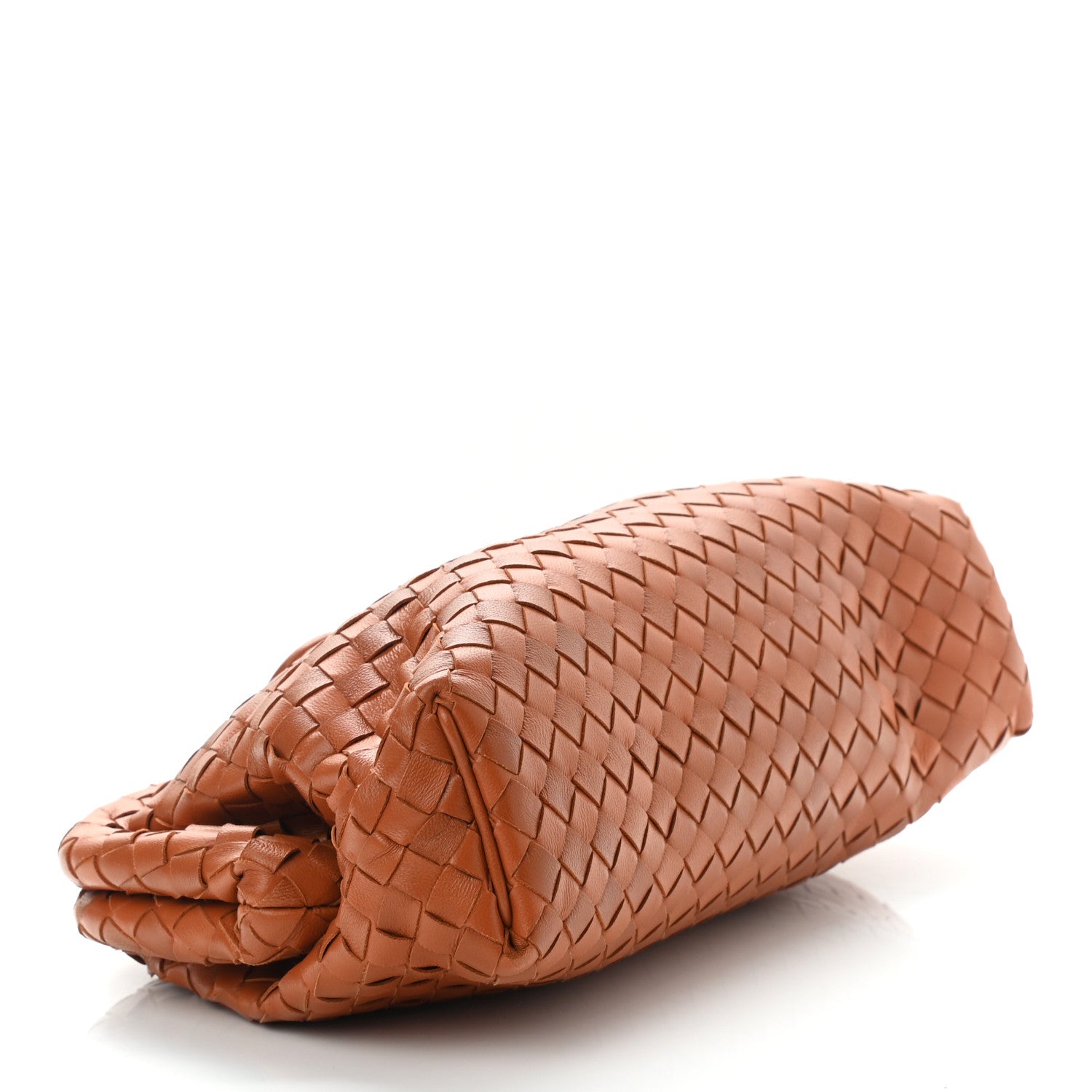 Bottega Veneta Nappa Intrecciato The Lauren 1980 Clutch Camel 4 of 6