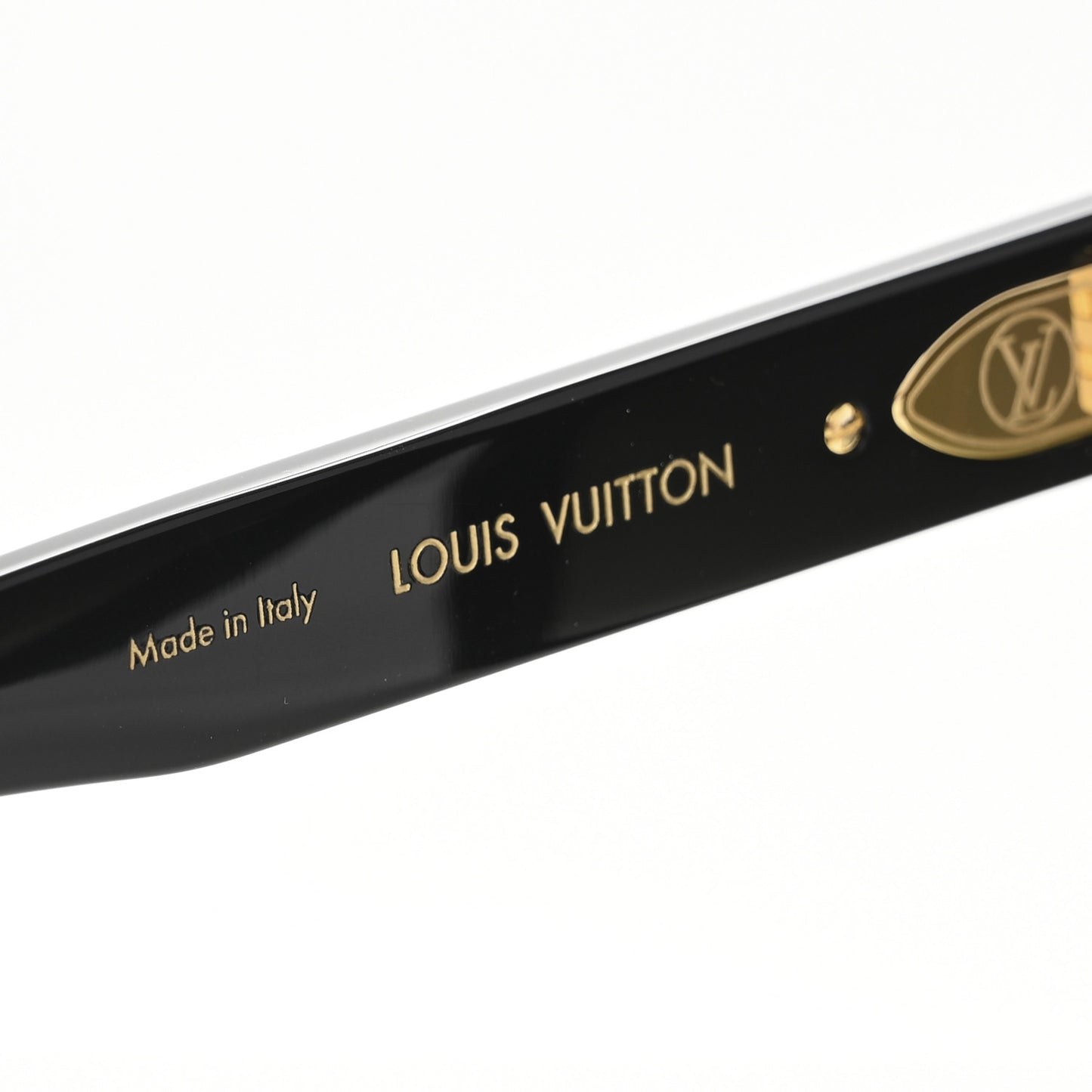 Acetate My Monogram Cat Eye Sunglasses Z1729E Black