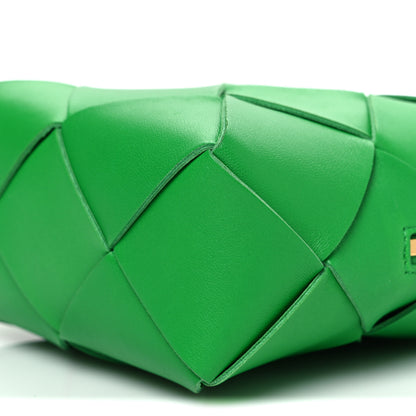 Bottega Veneta Lambskin Maxi Intrecciato Mini Cassette Camera Bag Parakeet 9 of 9