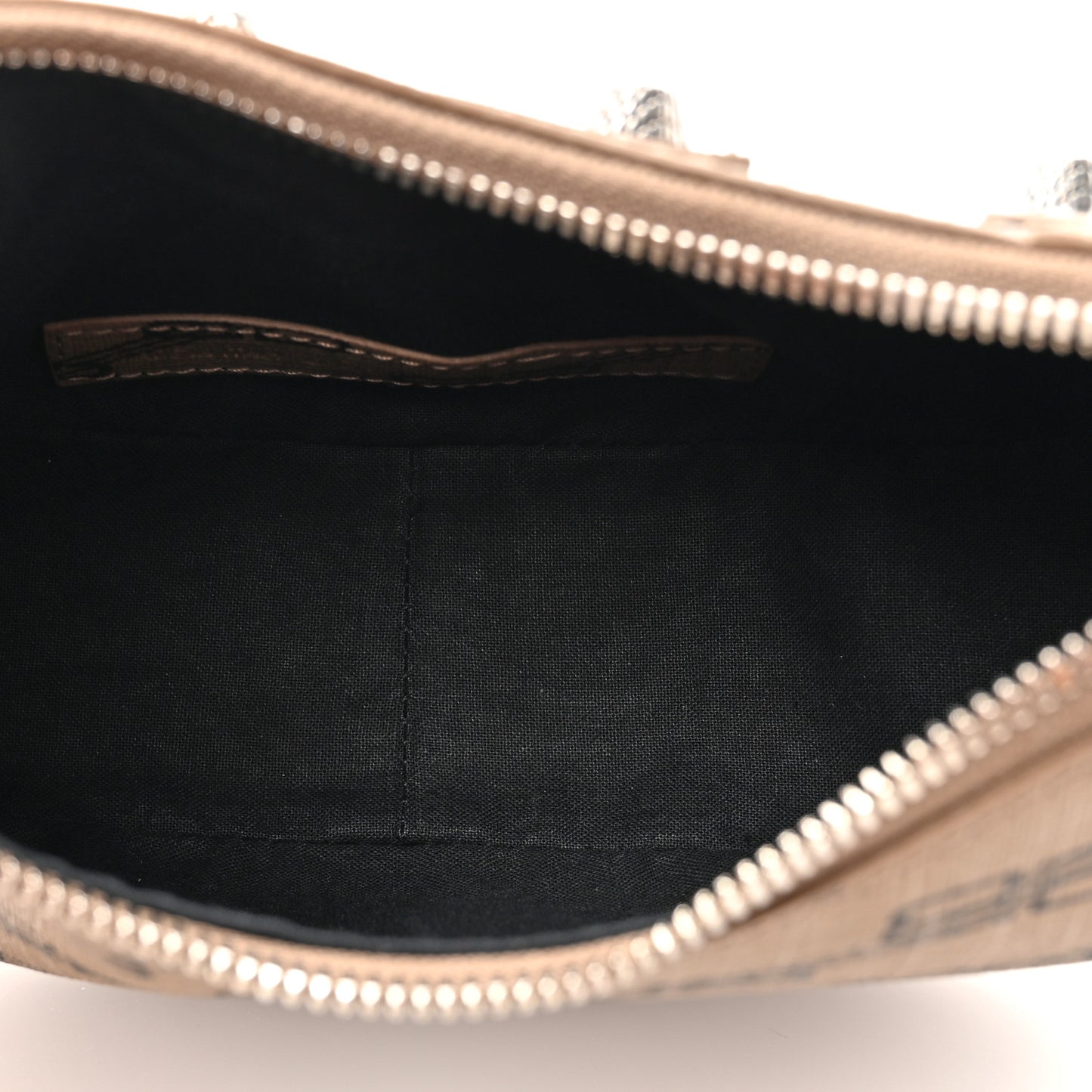 Coated Canvas BB Monogram Le Cagole Shoulder Bag XS Beige Brown