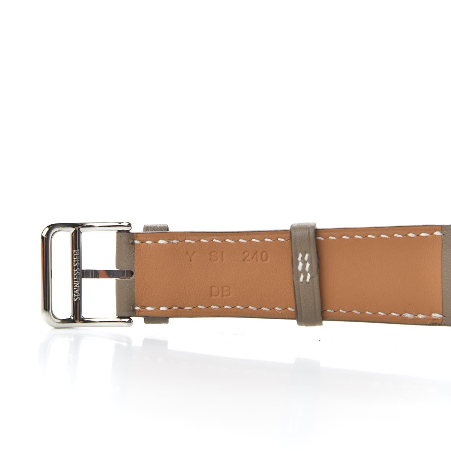 Hermes Swift 38mm Apple Watch Band Etoupe 3 of 6