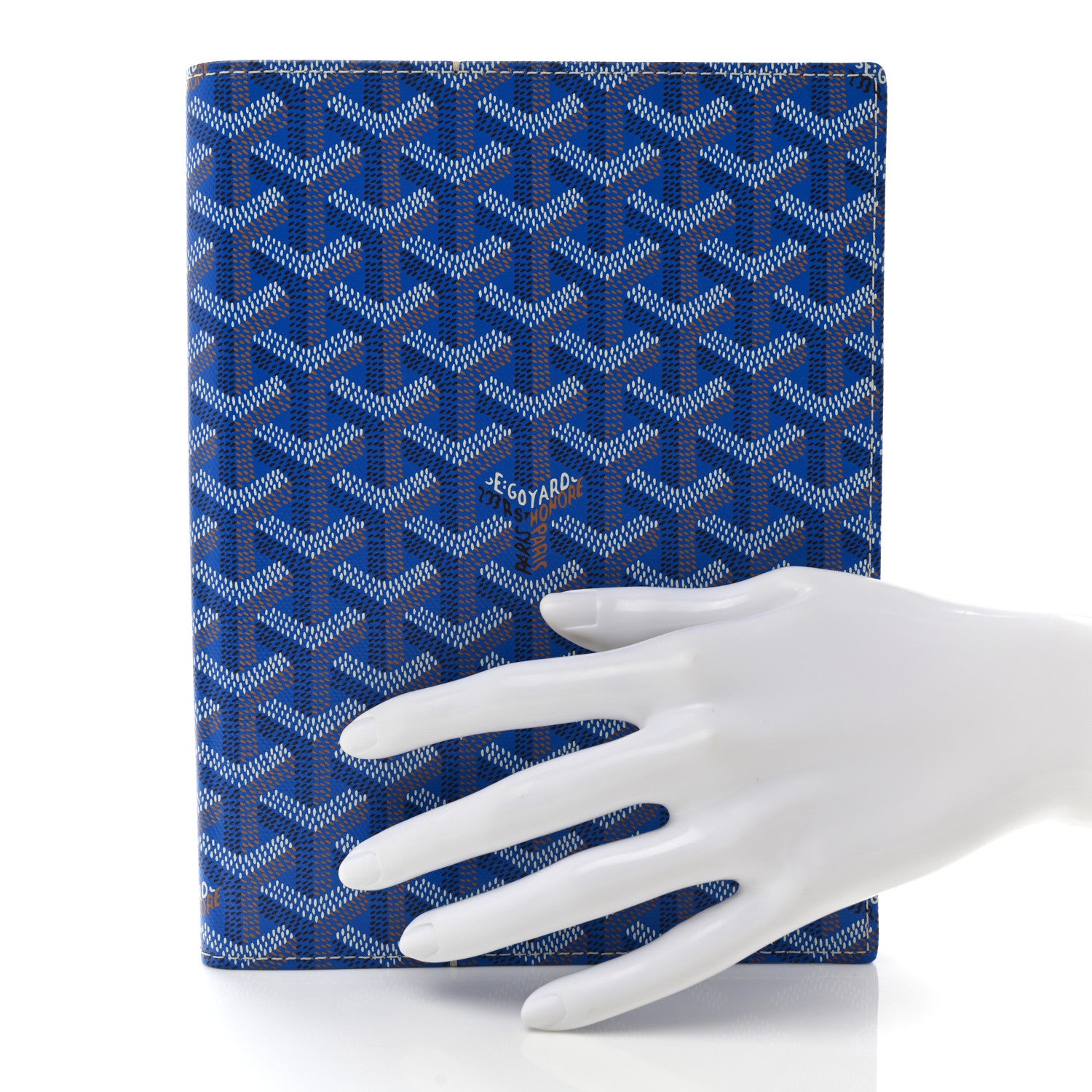 Goyard Goyardine Castiglione Document Cover Sky Blue 2 of 7