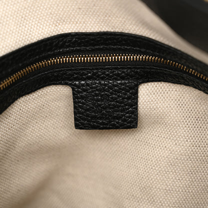 Gucci Pebbled Calfskin Large Soho Hobo Black 6 of 10