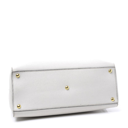 Fendi Vitello Elite Regular 2Jours Tote Latte 3 of 13