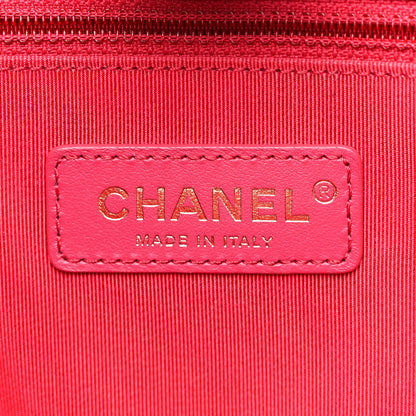 Chanel Shiny Aged Calfskin Shopping Bag Black 6 of 10