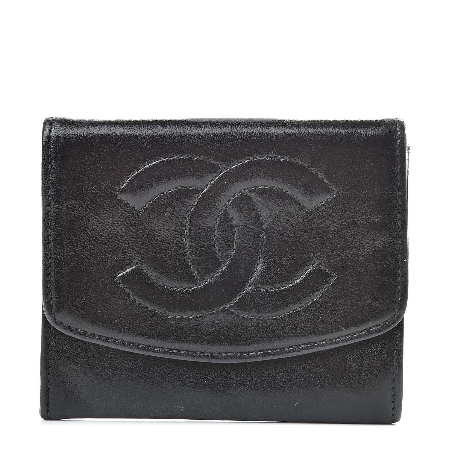 Chanel Calfskin Timeless Coin Purse Black 1 of 14