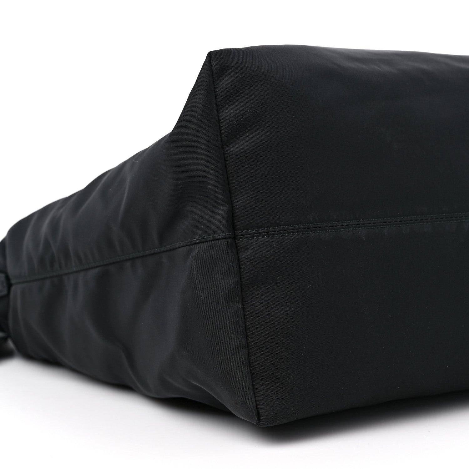 Prada Tessuto Nylon Vela Saffiano Tote Black 7 of 13