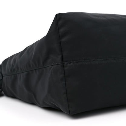 Prada Tessuto Nylon Vela Saffiano Tote Black 7 of 13